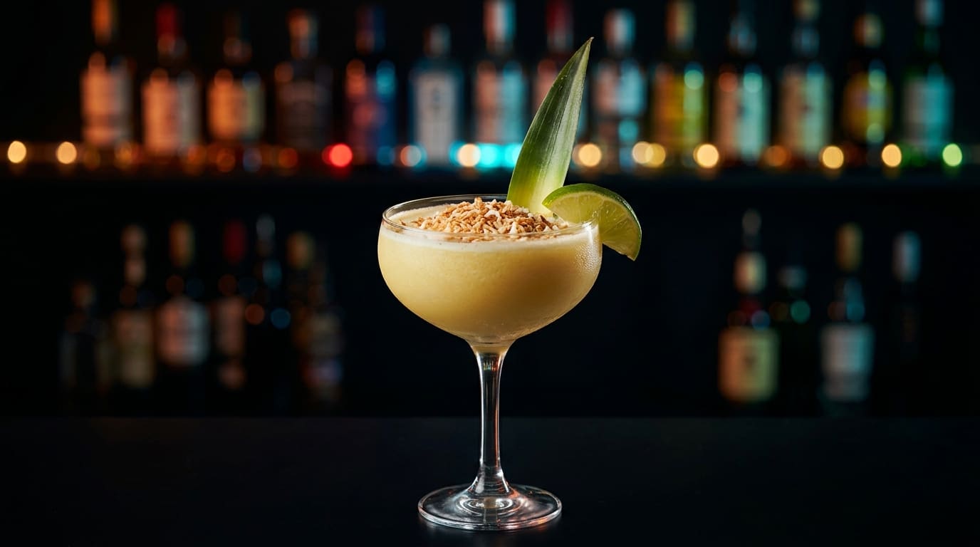 Pineapple and Coconut Mocktail