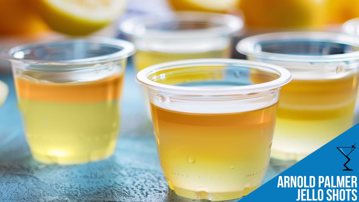 Arnold Palmer Jello Shots