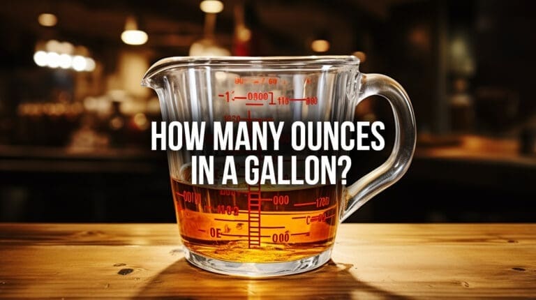 How Many Ounces In A Gallon?