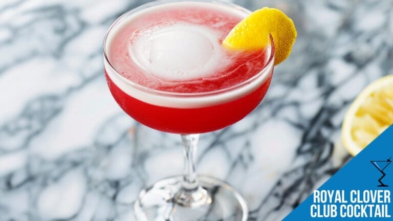 Royal Clover Club Cocktail
