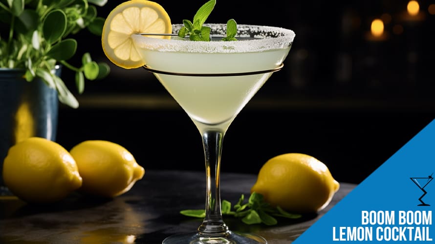 Boom Boom Lemon Cocktail