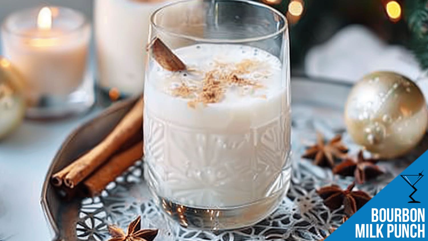Bourbon Milk Punch
