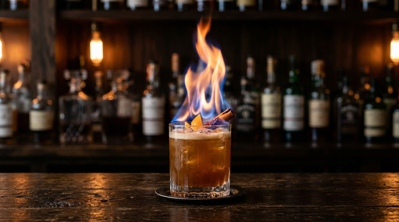 Flaming D