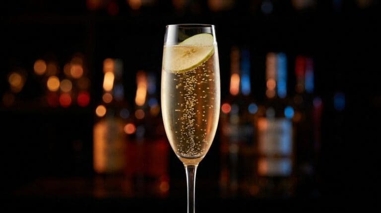 Sparkling Apple Cider Mocktail
