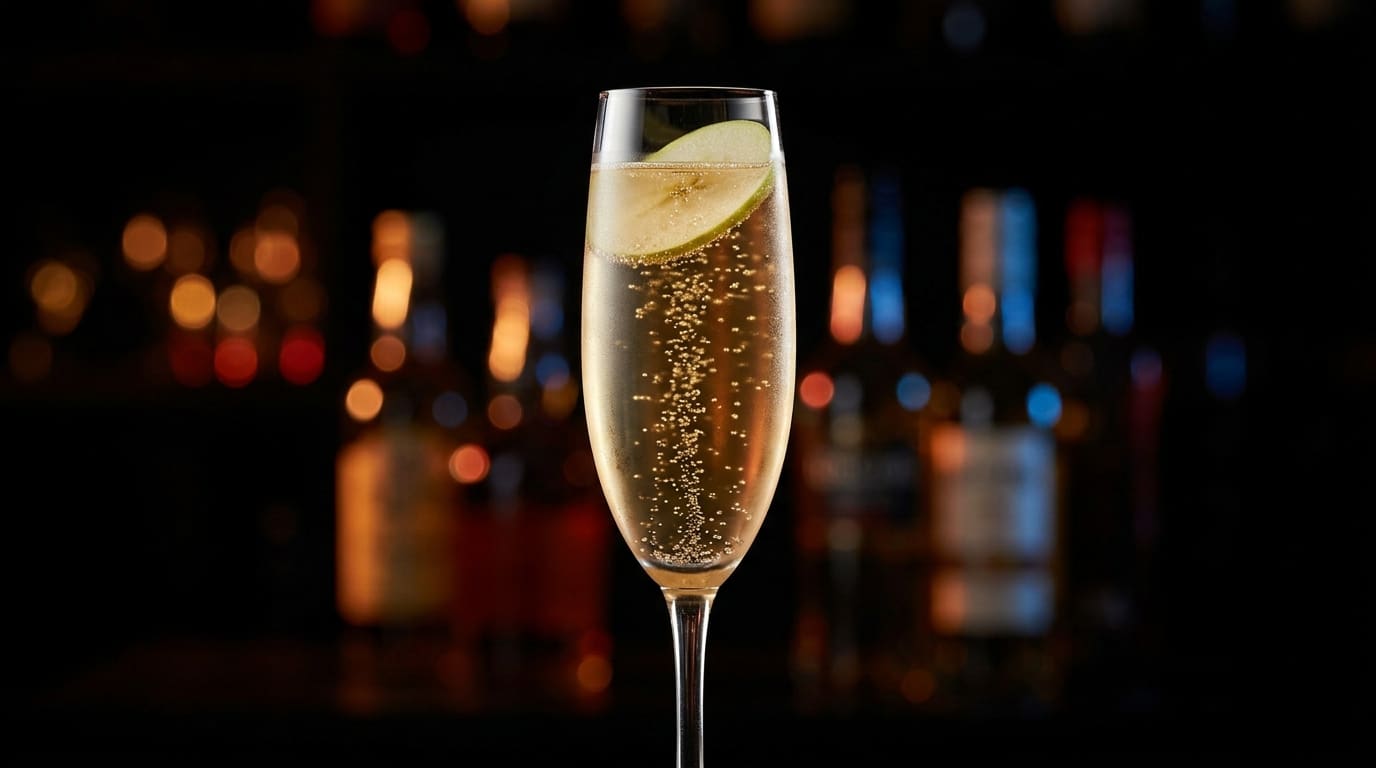 Sparkling Apple Cider Mocktail