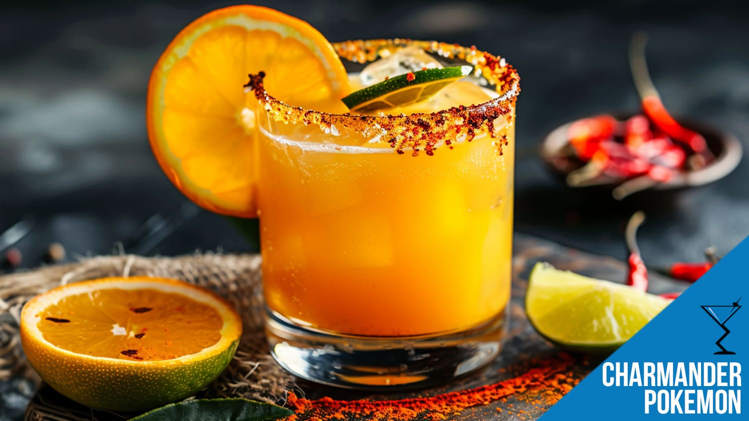 Charmander Pokemon Cocktail