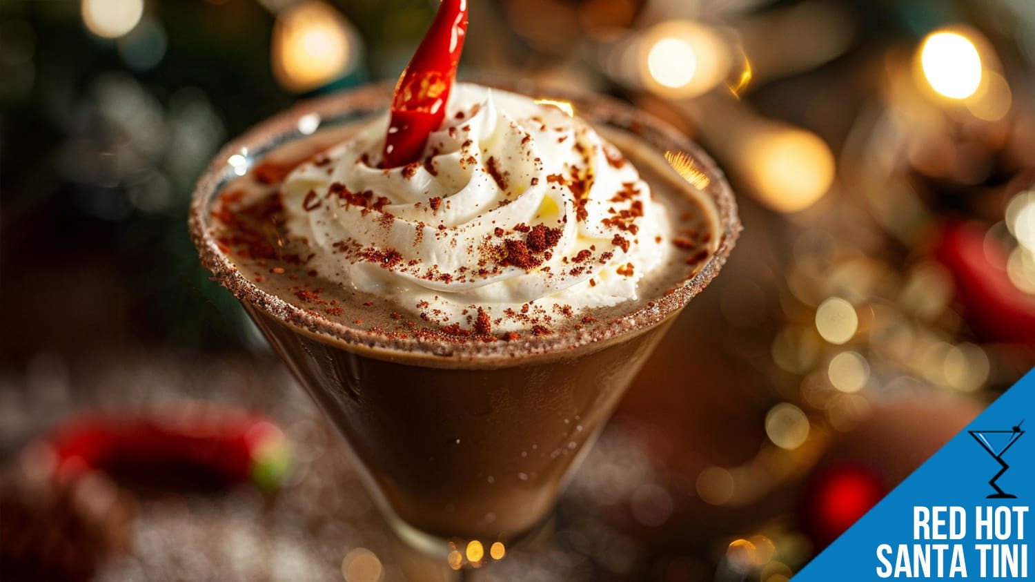 Red Hot Santa Tini