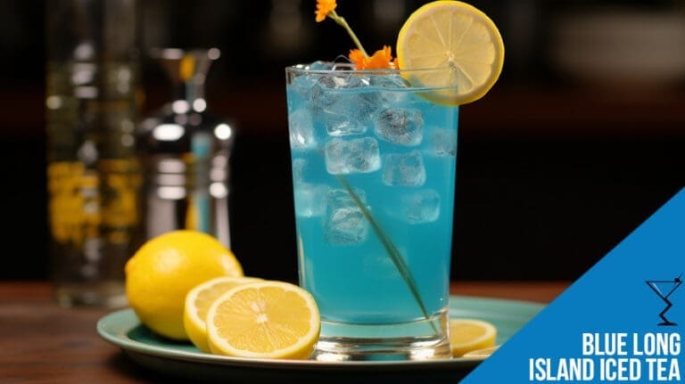 Blue Long Island Cocktail