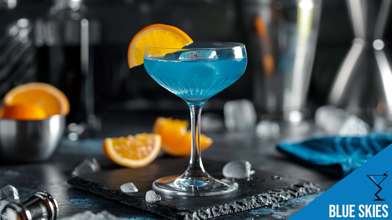 Blue Skies Cocktail