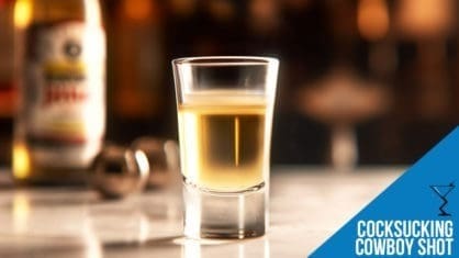 Cocksucking Cowboy Shot: Layered Baileys and Butterscotch