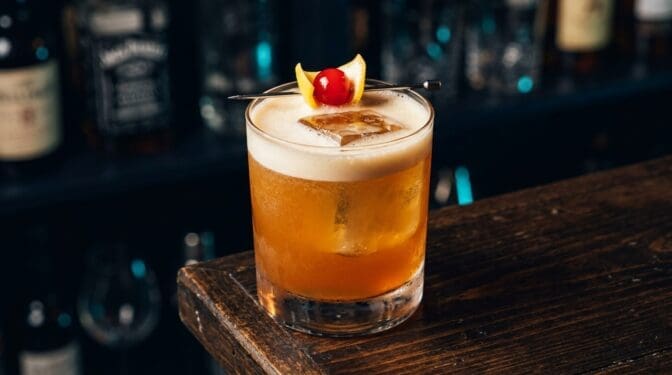 Mexican Turkey cocktail in glass
