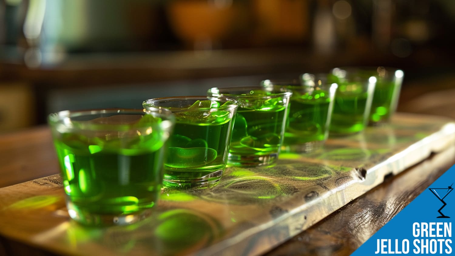 Green Vodka Jello Shots