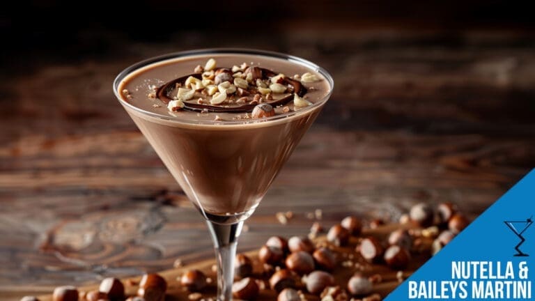 Nutella and Baileys martini