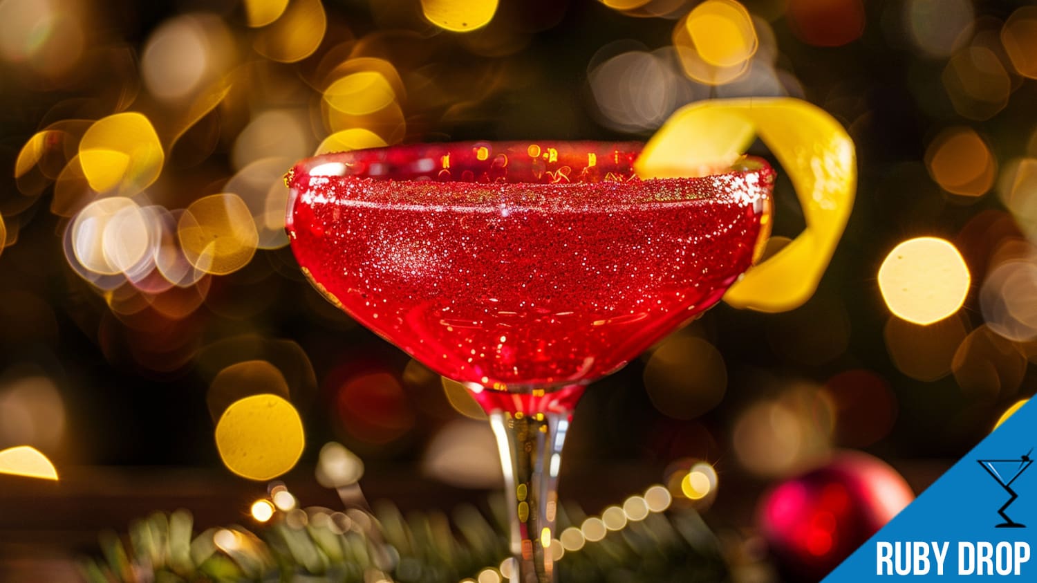 Ruby Drop Cocktail