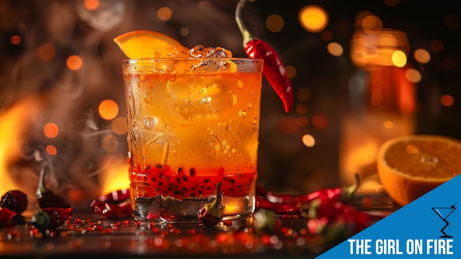 The Girl on Fire Cocktail