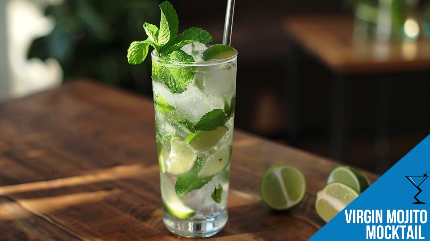 Easy Virgin Mojito Mocktail Recipe